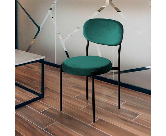 Стул Mason, бархат зелёный 19, изображение 2 | Интернет магазин мебели и декора LifeDekor