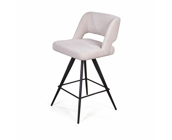 Стул полубарный Molly, ткань бежевый, изображение 3 | Интернет магазин мебели и декора LifeDekor