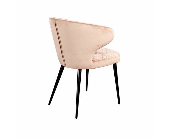 Стул Richard ромб, бархат бежевый 5, изображение 5 | Интернет магазин мебели и декора LifeDekor