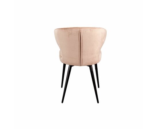 Стул Richard ромб, бархат бежевый 5, изображение 6 | Интернет магазин мебели и декора LifeDekor