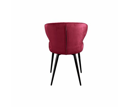 Стул Richard ромб, бархат винно-красный 16, изображение 6 | Интернет магазин мебели и декора LifeDekor