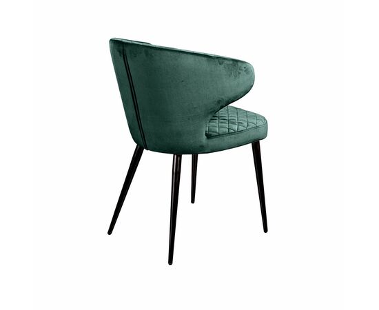 Стул Richard ромб, бархат зелёный 19, изображение 5 | Интернет магазин мебели и декора LifeDekor