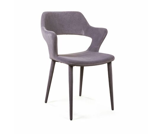 Стул Woddy, бархат антрацит | Интернет магазин мебели и декора LifeDekor