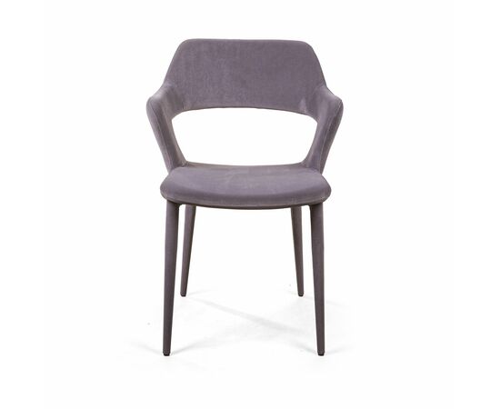 Стул Woddy, бархат антрацит, изображение 3 | Интернет магазин мебели и декора LifeDekor