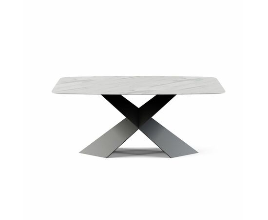 Стол Tyler 180, керамика светлый, изображение 3 | Интернет магазин мебели и декора LifeDekor