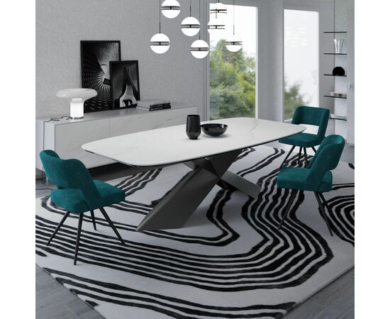 Стол Tyler 180, керамика светлый, изображение 5 | Интернет магазин мебели и декора LifeDekor