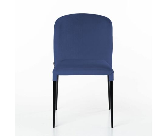 Стул Albert (Альберт), бархат синий 29, изображение 3 | Интернет магазин мебели и декора LifeDekor