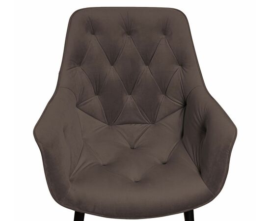 Стул Archi, бархат антрацит 14, опора конус, изображение 7 | Интернет магазин мебели и декора LifeDekor