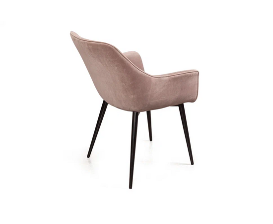 Стул Archi, бархат бежевый 5, опора конус, изображение 5 | Интернет магазин мебели и декора LifeDekor