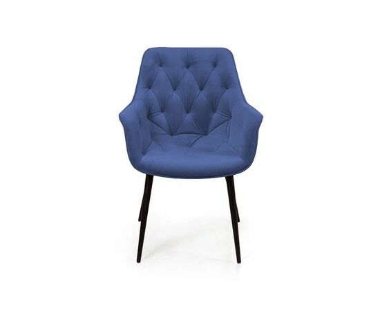 Стул Archi, бархат синий 29, опора конус, изображение 3 | Интернет магазин мебели и декора LifeDekor