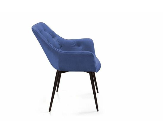 Стул Archi, бархат синий 29, опора конус, изображение 4 | Интернет магазин мебели и декора LifeDekor