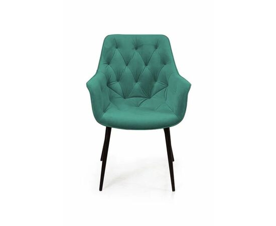 Стул Archi, бархат зелёный 19, опора конус, изображение 3 | Интернет магазин мебели и декора LifeDekor