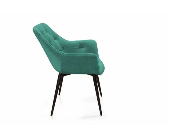 Стул Archi, бархат зелёный 19, опора конус, изображение 4 | Интернет магазин мебели и декора LifeDekor
