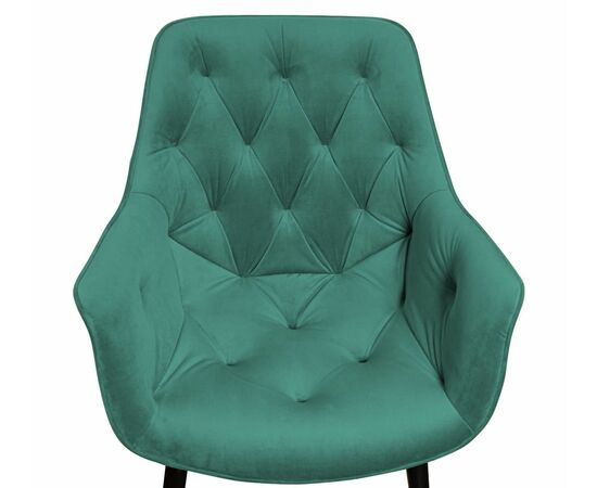 Стул Archi, бархат зелёный 19, опора конус, изображение 7 | Интернет магазин мебели и декора LifeDekor