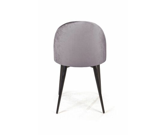 Стул Franco, бархат светло-серый 26, изображение 6 | Интернет магазин мебели и декора LifeDekor