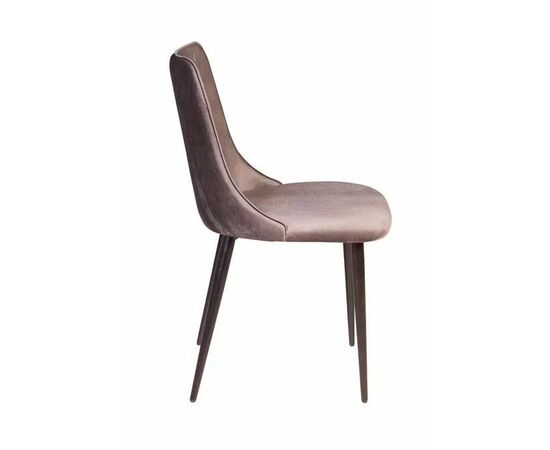 Стул Joe, бархат антрацит 14, изображение 4 | Интернет магазин мебели и декора LifeDekor