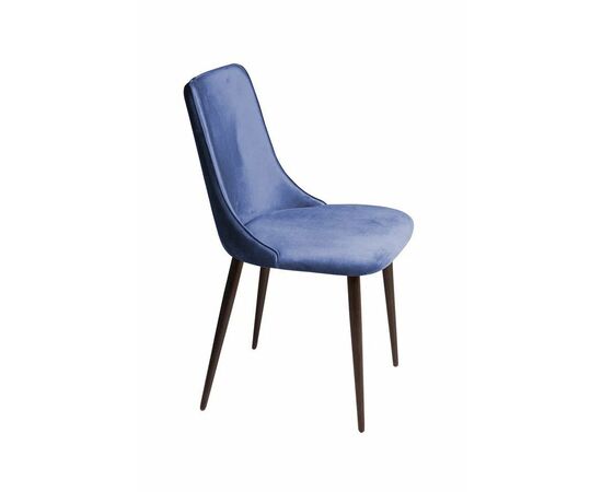 Стул Joe, бархат синий 29 | Интернет магазин мебели и декора LifeDekor