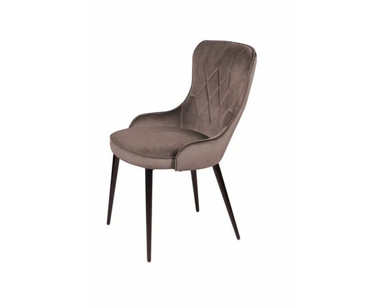 Стул Leonardo, бархат антрацит 14, изображение 6 | Интернет магазин мебели и декора LifeDekor