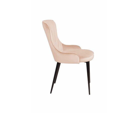 Стул Leonardo, бархат бежевый 5, изображение 4 | Интернет магазин мебели и декора LifeDekor