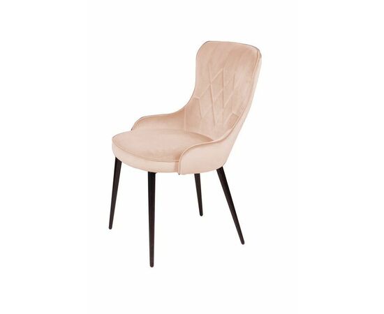 Стул Leonardo, бархат бежевый 5, изображение 6 | Интернет магазин мебели и декора LifeDekor