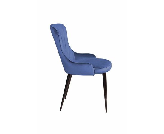 Стул Leonardo, бархат синий 29, изображение 4 | Интернет магазин мебели и декора LifeDekor