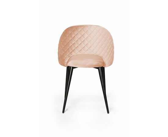 Стул Max ромб, бархат бежевый 5, изображение 5 | Интернет магазин мебели и декора LifeDekor