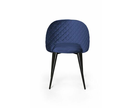 Стул Max ромб, бархат синий 29, изображение 5 | Интернет магазин мебели и декора LifeDekor