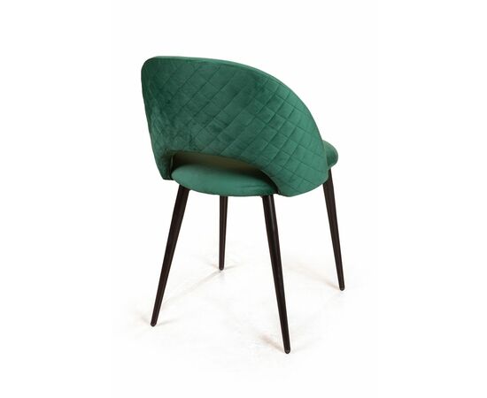 Стул Max ромб, бархат зеленый 19, изображение 4 | Интернет магазин мебели и декора LifeDekor