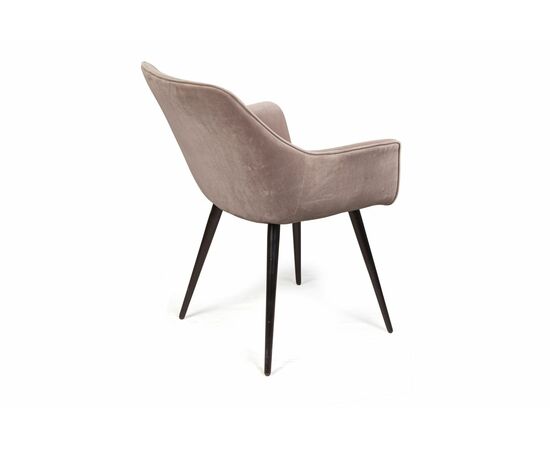 Стул поворотный 360 градусов Archi, бархат бежевый 5, опора конус, изображение 4 | Интернет магазин мебели и декора LifeDekor