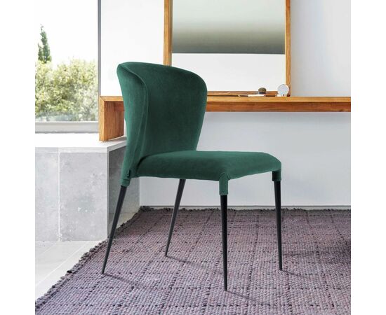 Стул Albert (Альберт), бархат зеленый 19, изображение 8 | Интернет магазин мебели и декора LifeDekor