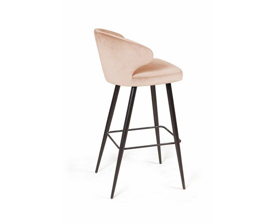Стул барный Richard, бархат бежевый 5, изображение 6 | Интернет магазин мебели и декора LifeDekor
