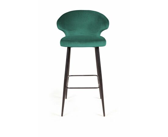 Стул барный Richard, бархат зеленый 19, изображение 3 | Интернет магазин мебели и декора LifeDekor