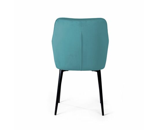 Стул Berg, бархат голубой 88, изображение 4 | Интернет магазин мебели и декора LifeDekor