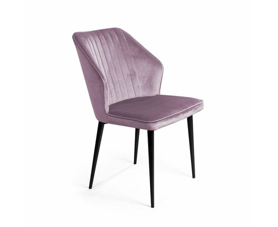 Стул Berg, бархат сиреневый 17, изображение 2 | Интернет магазин мебели и декора LifeDekor