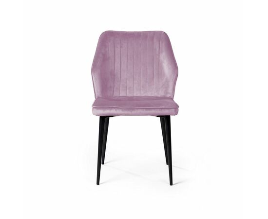Стул Berg, бархат сиреневый 17, изображение 3 | Интернет магазин мебели и декора LifeDekor