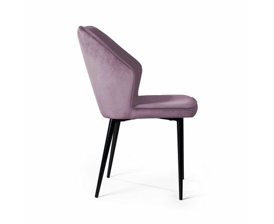 Стул Berg, бархат сиреневый 17, изображение 6 | Интернет магазин мебели и декора LifeDekor
