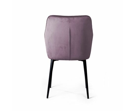 Стул Berg, бархат сиреневый 17, изображение 5 | Интернет магазин мебели и декора LifeDekor