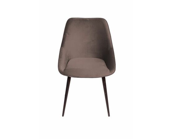 Стул Neo бархат антрацит 14/опора конус | Интернет магазин мебели и декора LifeDekor