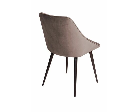 Стул Neo бархат антрацит 14/опора конус, изображение 3 | Интернет магазин мебели и декора LifeDekor