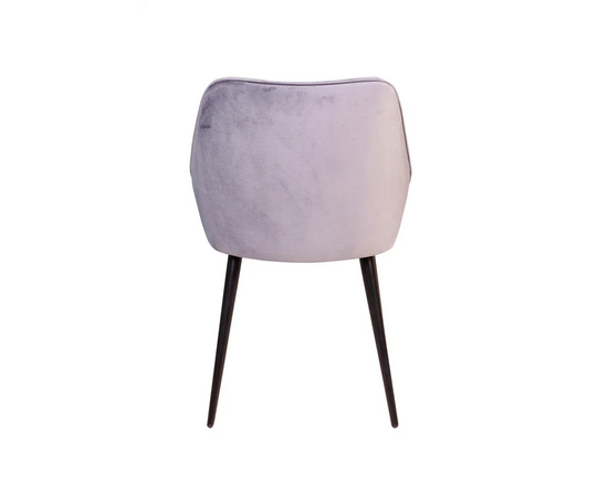 Стул Neo бархат светло-серый 26/опора конус, изображение 4 | Интернет магазин мебели и декора LifeDekor