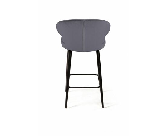 Стул полубарный Richard, бархат серый 27, изображение 6 | Интернет магазин мебели и декора LifeDekor
