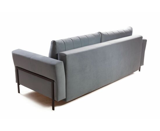 Fiji диван-кровать трехместный прямой, велюр, изображение 4 | Интернет магазин мебели и декора LifeDekor