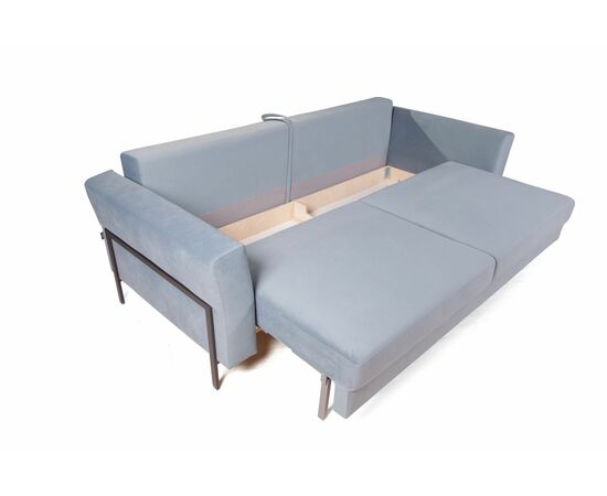 Fiji диван-кровать трехместный прямой, велюр, изображение 5 | Интернет магазин мебели и декора LifeDekor