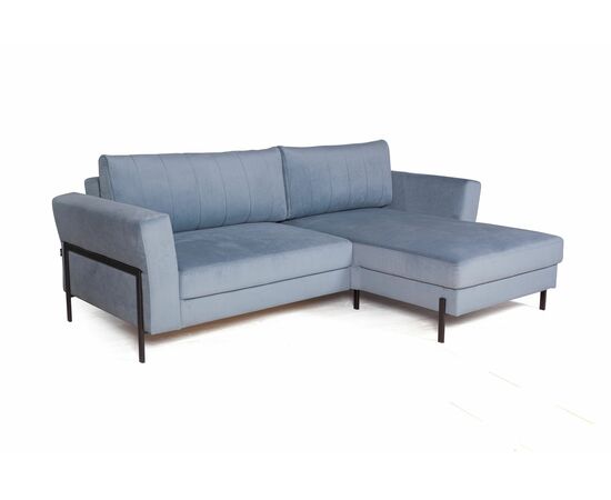 Fiji диван-кровать с шезлонгом, велюр | Интернет магазин мебели и декора LifeDekor