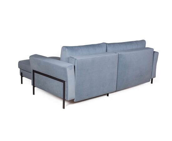 Fiji диван-кровать с шезлонгом, велюр, изображение 5 | Интернет магазин мебели и декора LifeDekor