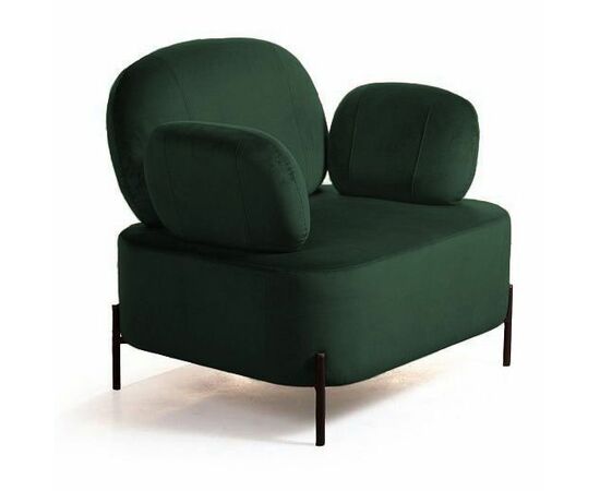 Кресло Dandy бархат зеленый 19, изображение 3 | Интернет магазин мебели и декора LifeDekor