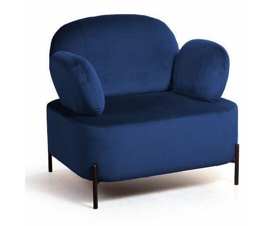 Кресло Dandy бархат синий 29 | Интернет магазин мебели и декора LifeDekor