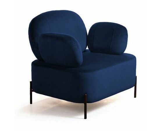 Кресло Dandy бархат синий 29, изображение 3 | Интернет магазин мебели и декора LifeDekor