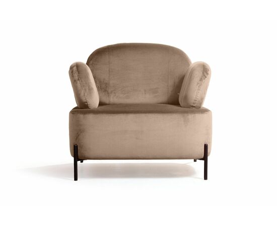 Кресло Dandy, бархат бежевый 5, изображение 2 | Интернет магазин мебели и декора LifeDekor