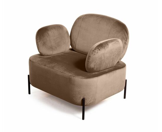 Кресло Dandy, бархат бежевый 5, изображение 5 | Интернет магазин мебели и декора LifeDekor